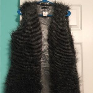 Amanda Blu Faux Fur Vest